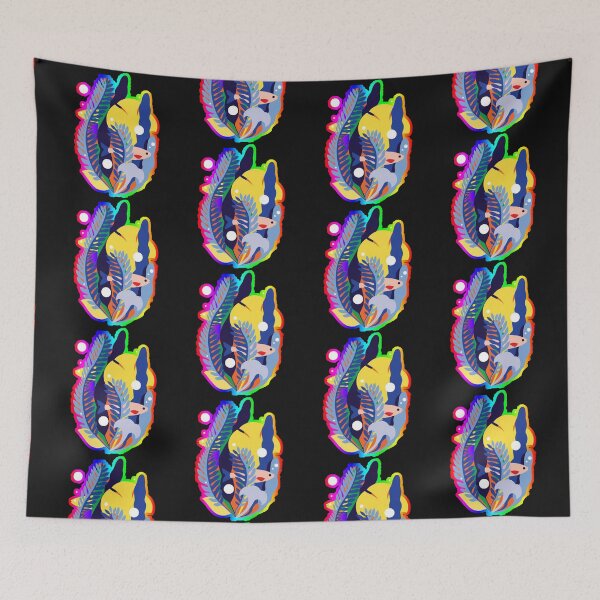 Item preview, fish psychedelic designed and sold by Ratatatts.
