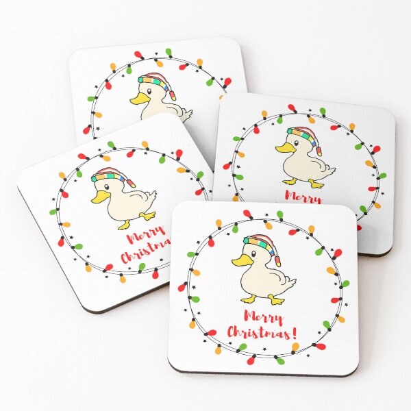 Item preview, Merry Christmas Duck designed and sold by BreeTreasures.