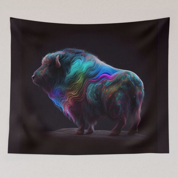 Item preview, Galactic Majesty Musk Ox designed and sold by Sillytoe.