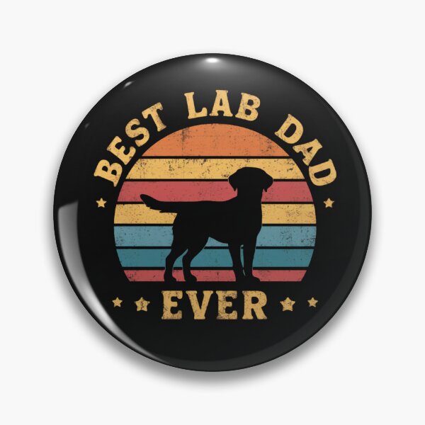 Item preview, Vintage Best Lab Dad Ever designed and sold by Alex Songs.