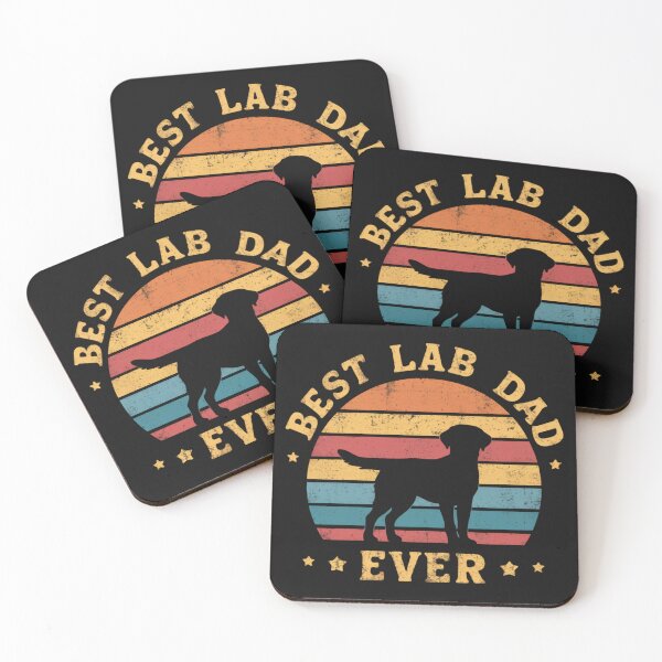 Item preview, Vintage Best Lab Dad Ever designed and sold by Alex Songs.