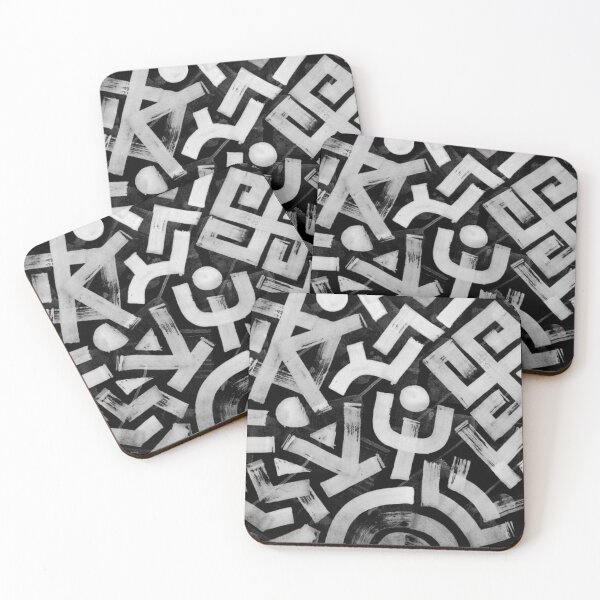 Item preview, Gray African pattern designed and sold by UZRWRLD .