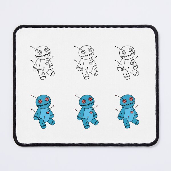 Item preview, voodoo doll - 6 pieces set designed and sold by EmeraldeaArt.