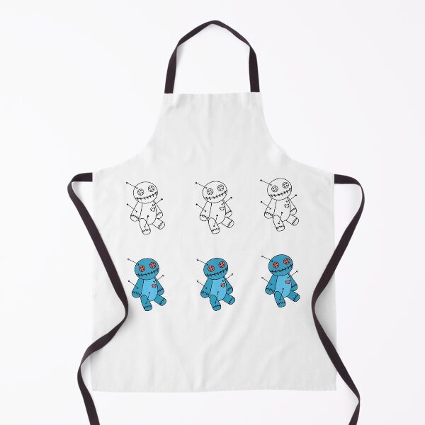 Item preview, voodoo doll - 6 pieces set designed and sold by EmeraldeaArt.