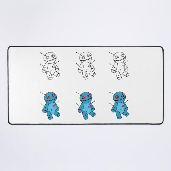 Item preview, voodoo doll - 6 pieces set designed and sold by EmeraldeaArt.