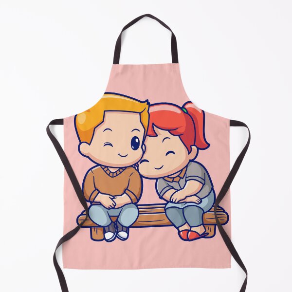Item preview, Cute Couple Sitting Together Cartoon Vector Icon designed and sold by hjian8219.