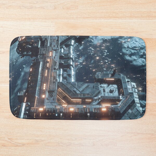 Item preview, Future Spaceship Alphabet L Design designed and sold by Lucky-Sheep777.