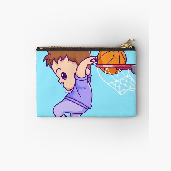 Item preview, Cute Boy Playing Basketball Cartoon Vector Icon designed and sold by hjian8219.