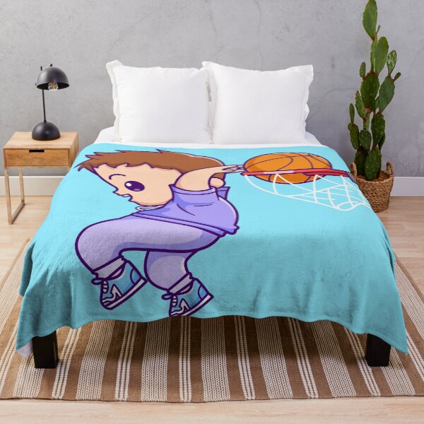 Item preview, Cute Boy Playing Basketball Cartoon Vector Icon designed and sold by hjian8219.