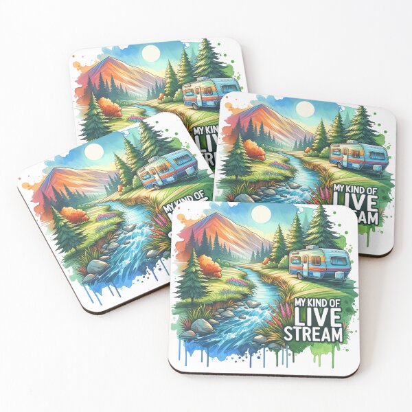 Item preview, My Kind of Live Stream, Mother Nature, Camping Life, RV Life designed and sold by Fun-N-Cool-Tees.