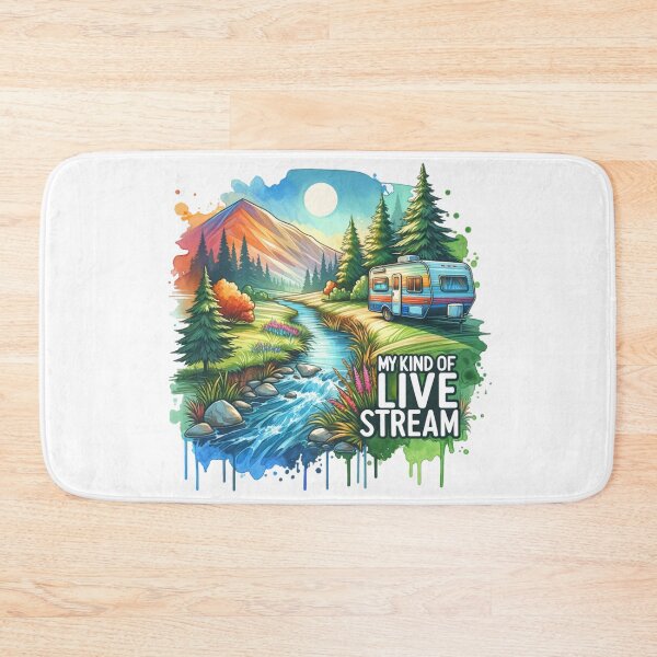 Item preview, My Kind of Live Stream, Mother Nature, Camping Life, RV Life designed and sold by Fun-N-Cool-Tees.