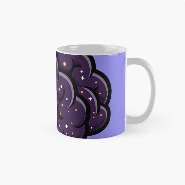 Item preview, Cute Brain Floating in Space Cartoon Vector Icon designed and sold by hjian8219.