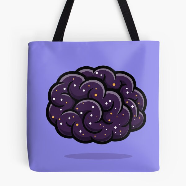 Item preview, Cute Brain Floating in Space Cartoon Vector Icon designed and sold by hjian8219.