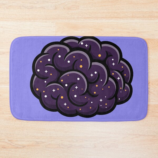 Item preview, Cute Brain Floating in Space Cartoon Vector Icon designed and sold by hjian8219.