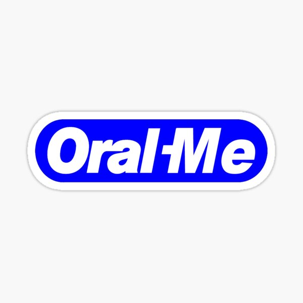 Oral yo Pegatina