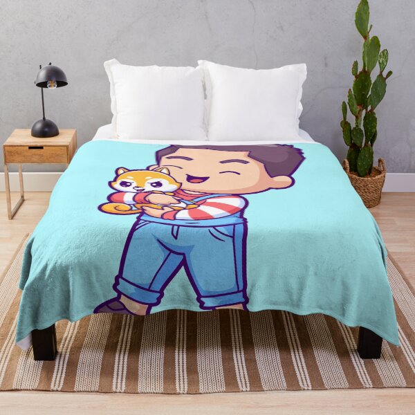 Item preview, Cute Boy Holding Shiba Inu Dog Cartoon Vector Icon designed and sold by hjian8219.
