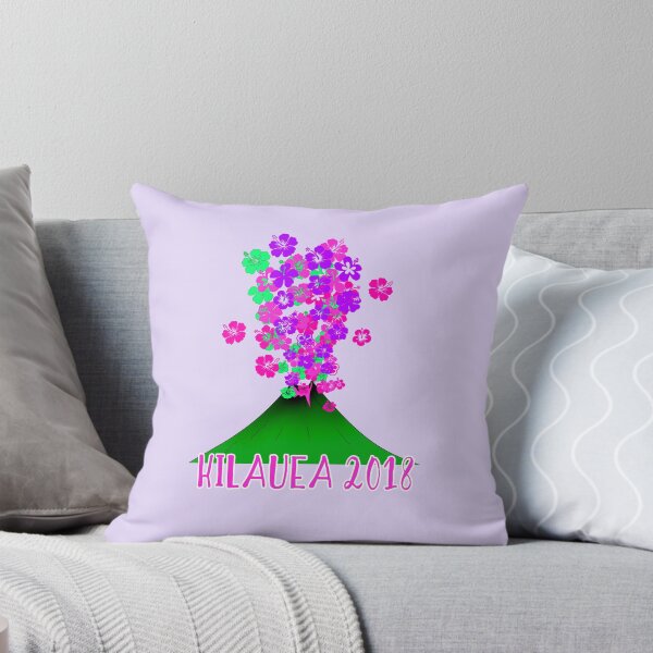 Item preview, KILAUEA 2018 with Clever Volcano Erupting Hibiscus Flowers designed and sold by Greenbaby.