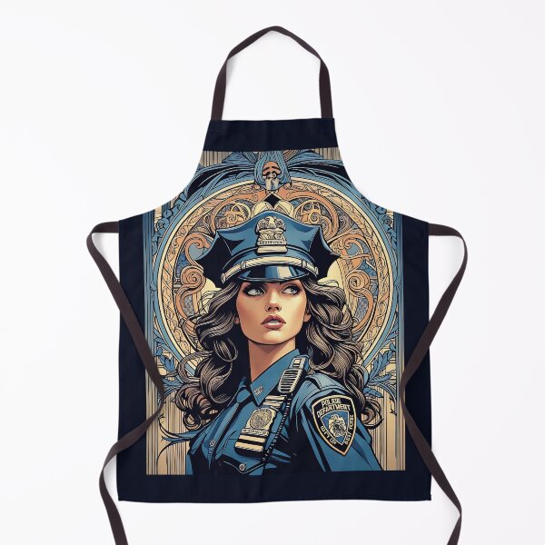 Item preview, Woman Police Officer - Art Nouveau designed and sold by deusrex007.
