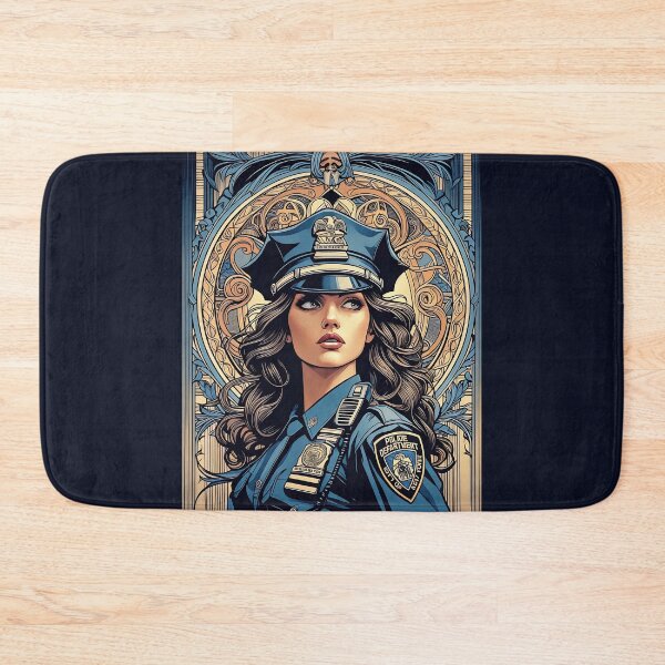 Item preview, Woman Police Officer - Art Nouveau designed and sold by deusrex007.