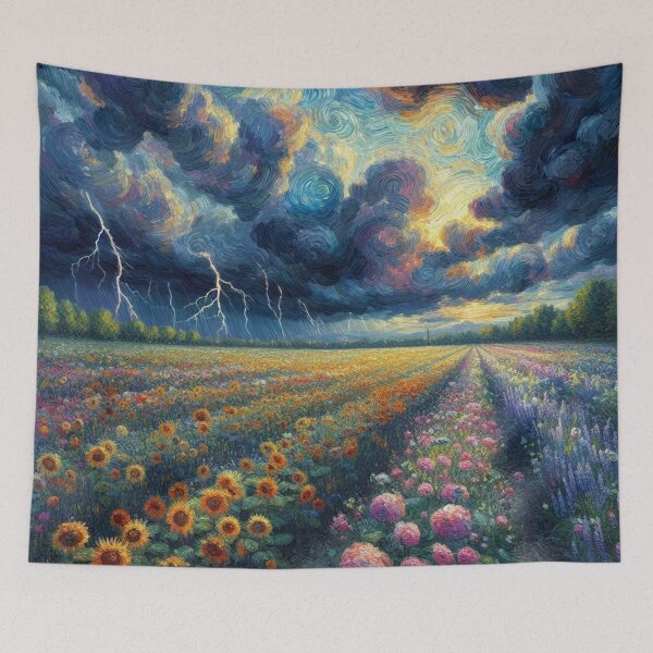 Item preview, Storm in Fields designed and sold by TheBigOwl.