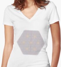 Superconductivity research gets more structured, Physics Women's Fitted V-Neck T-Shirt