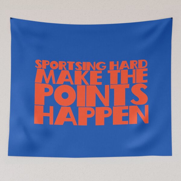 Item preview, Sportsing hard: Make the points happen designed and sold by Leo-Stride.