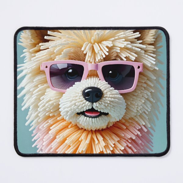 Item preview, Knitted Dog wearing his sunglasses designed and sold by Studio Quirk.