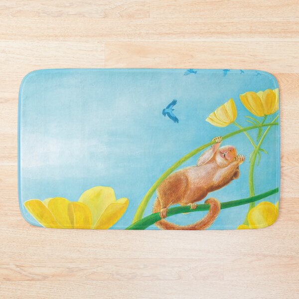 Item preview, Cute Dormouse Hanging On a Flower Stem designed and sold by Julia Doria.