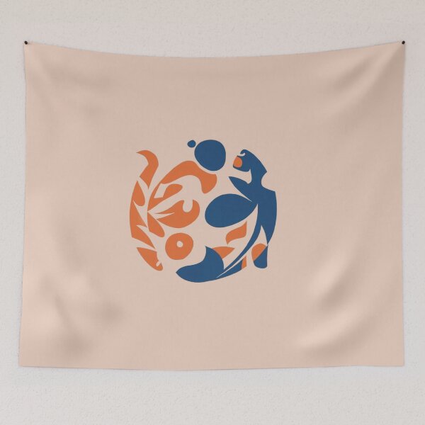 Item preview, Fishes dance designed and sold by AldeaPod.