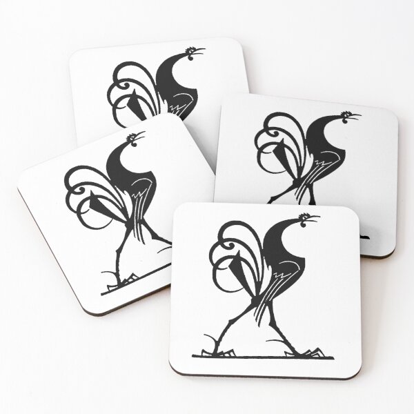 Item preview, Rooster (Black) designed and sold by amwoodandco.