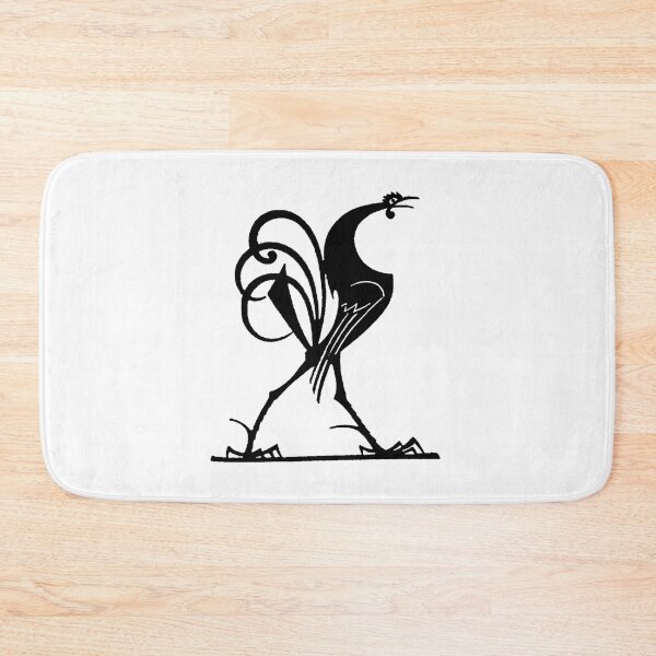 Item preview, Rooster (Black) designed and sold by amwoodandco.