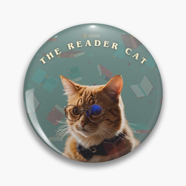 Item preview, The reader cat designed and sold by Cariandmore.