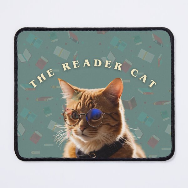 Item preview, The reader cat designed and sold by Cariandmore.