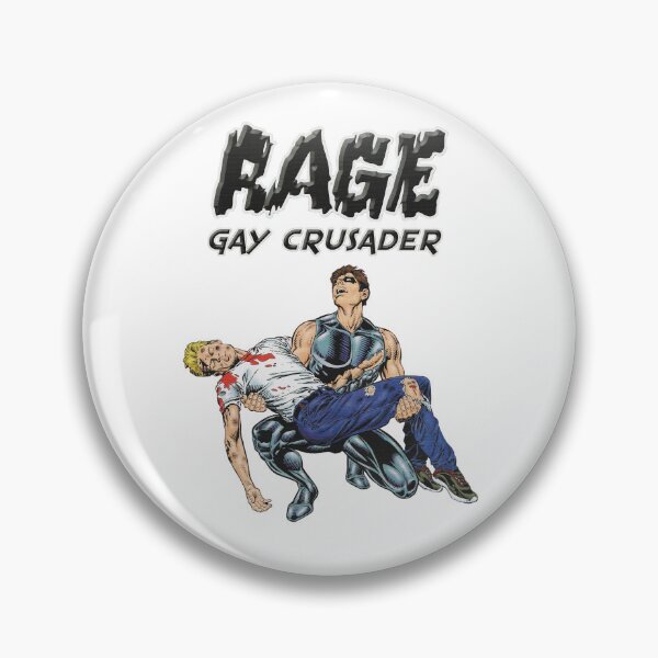 Item preview, Rage gay crusader | Queer as folk designed and sold by GroupieClub.