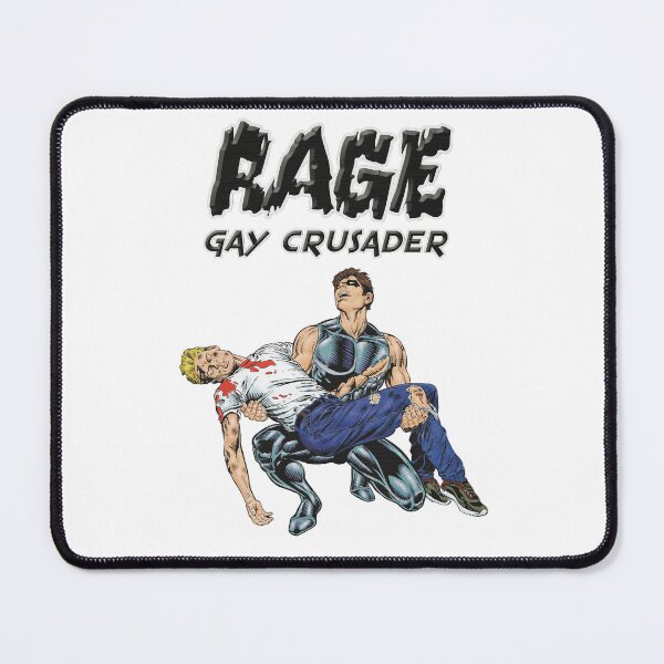 Item preview, Rage gay crusader | Queer as folk designed and sold by GroupieClub.