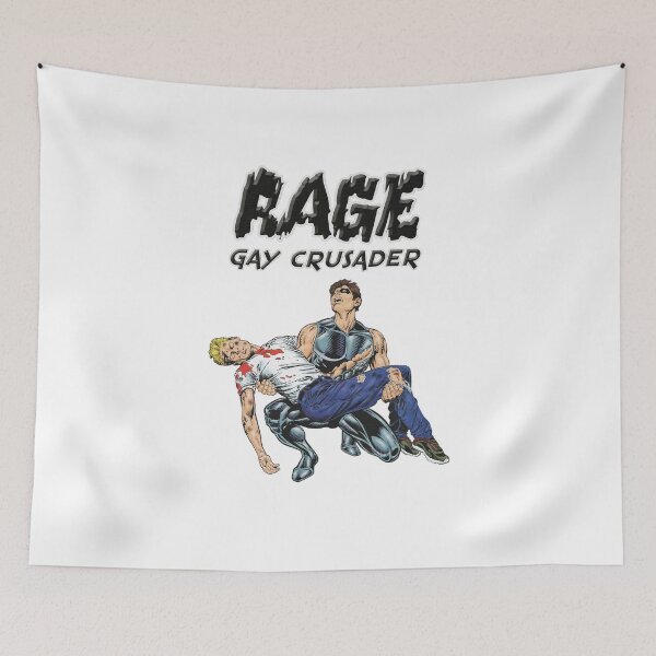 Item preview, Rage gay crusader | Queer as folk designed and sold by GroupieClub.