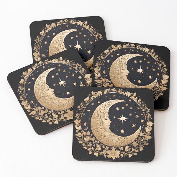 Item preview, Crescent Moon Print designed and sold by Invisible-Cult.