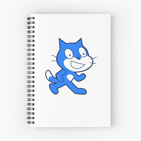 Item preview, Official Scratch Blue Cat Mascot T-Shirt designed and sold by Rainwater Merch.