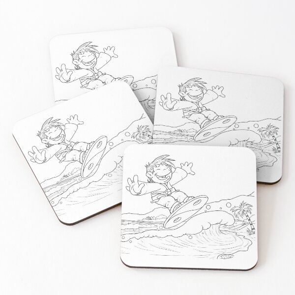 Item preview, Yang Hangs 10 designed and sold by CartoonCorner.