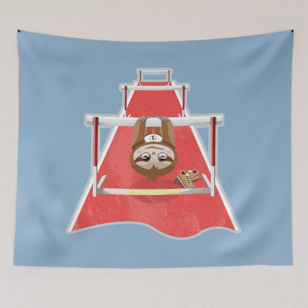 Item preview, Sloth Hurdles Race designed and sold by piedaydesigns.