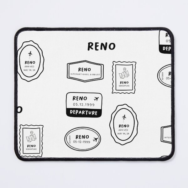 Item preview, Reno - Travel Stamp Collection | Vintage Design | Nostalgic designed and sold by RM-Journey.