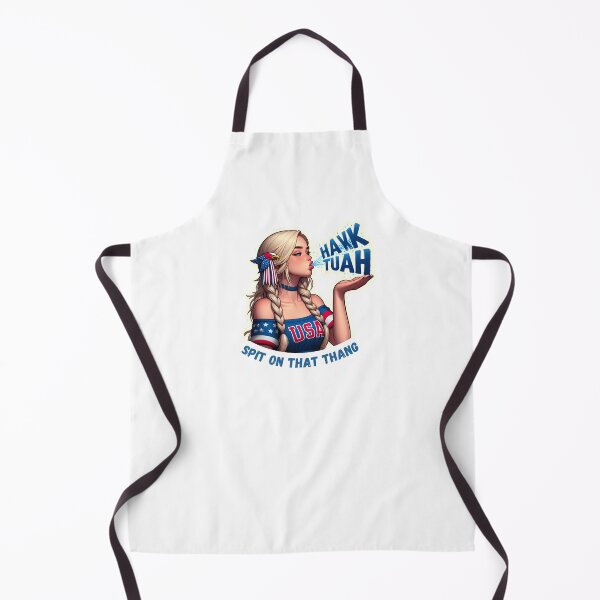 Item preview, HAWK TUAH Girl With Cute USA Top designed and sold by mindsparkk.
