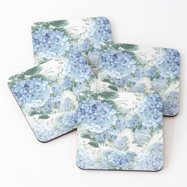 Item preview, Blue Hydrangeas designed and sold by aboniteblanc.