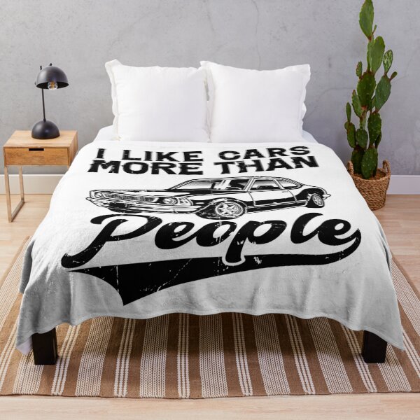 Item preview, I Like Cars More Than People Classic cars Lovers designed and sold by CORJIDOG-ART.