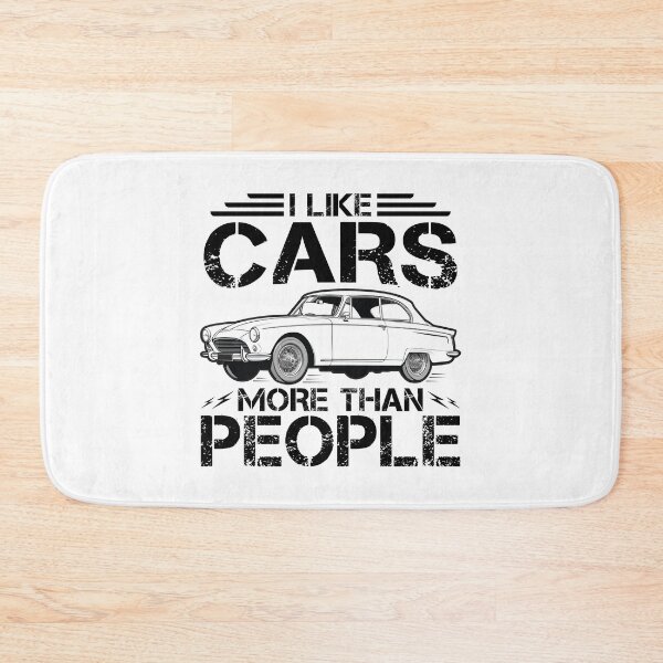 Item preview, I Like Cars More Than People Classic cars Lovers designed and sold by CORJIDOG-ART.