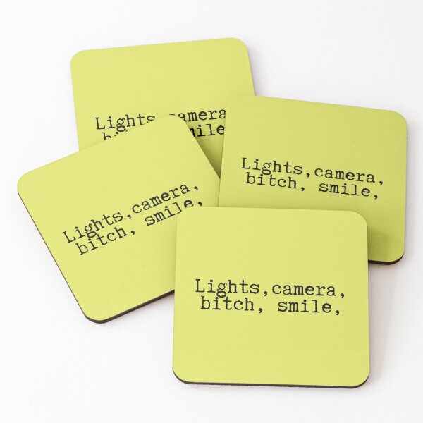 Item preview, lights camara botch smile designed and sold by DelfisArt.