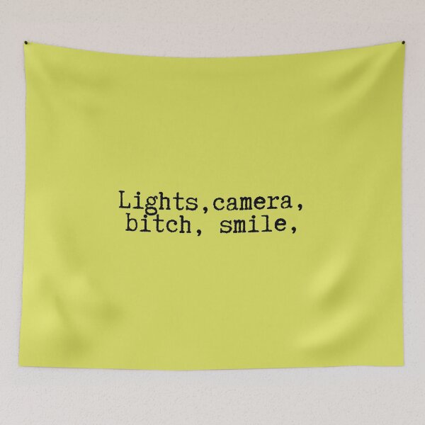 Item preview, lights camara botch smile designed and sold by DelfisArt.