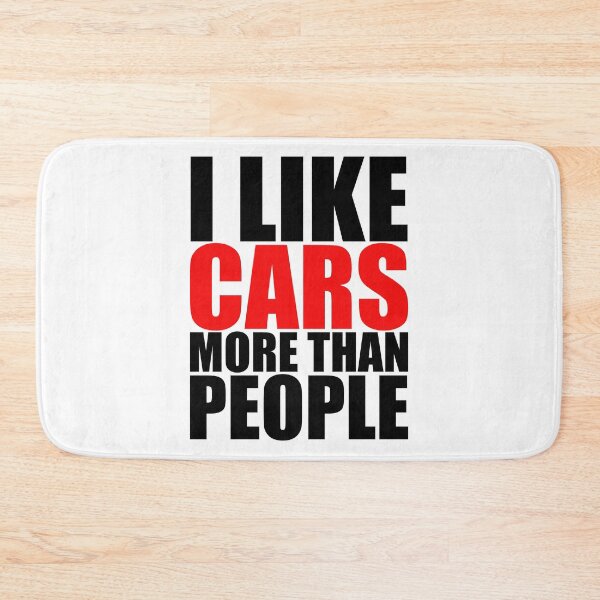 Item preview, I Like Cars More Than People Classic cars Lovers designed and sold by CORJIDOG-ART.