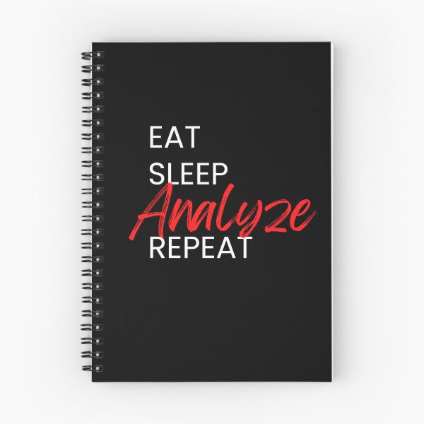 Item preview, Eat Sleep Analyze Repeat Data Analyst designed and sold by GirlStylesLife.