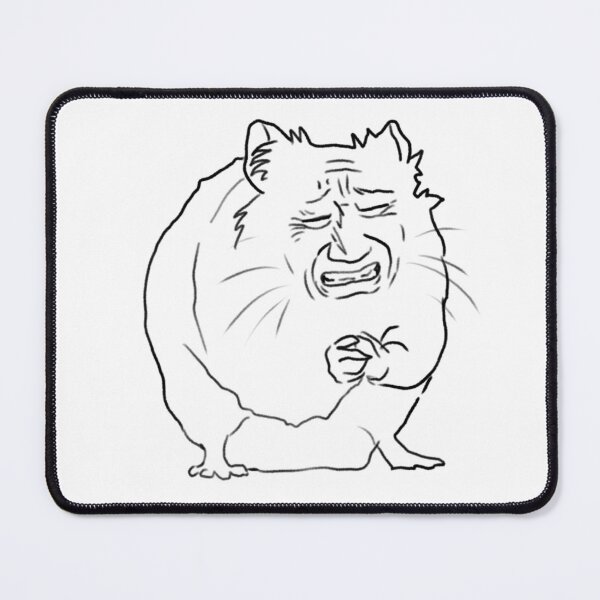 Item preview, Crying Hamster Man No Text designed and sold by Humanhamster.